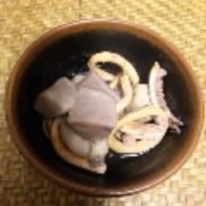 里芋とイカの煮物～下処理不要のレシピ～